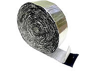 Стрічка герметизуюча бутилкаучукова покрівельна з фольгою 50ммх12м
