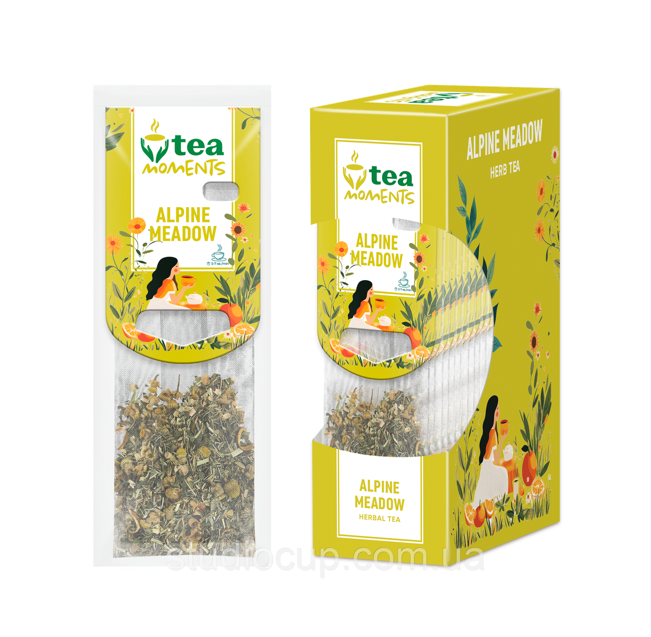 Чай ALPINE MEADOW Tea Moments 15 шт, фото 1
