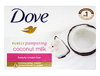 Крем-мыло Dove Coconut milk Кокосовое молочко и лепестки жасмина - 135 г.