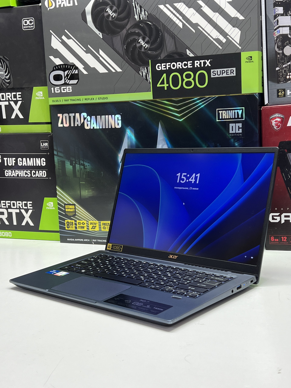 Ноутбук Acer Swift SF314-510G 14"FHD|Intel Core i5-1135G7|DDR4-16GB|SSD 512GB|Intel iris XE MAX