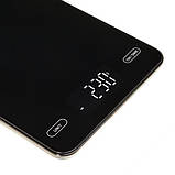 Кухонні ваги Adler AD 3177 black, 10 кг, заряджаються через USB, фото 5