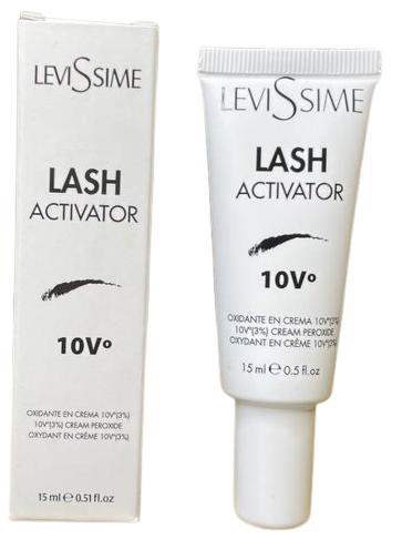 Окислювач фарби для брів та вій Levissime Lash activator 10Vº 15ml, фото 1