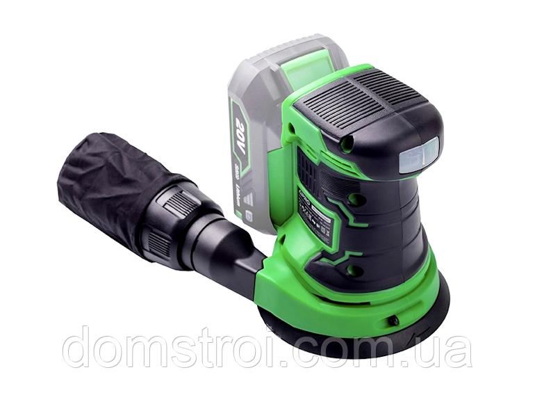 Шліфмашина ексцентрикова акумуляторна 20В 125мм APRO OS-20 (895204) без АКБ, без ЗУ