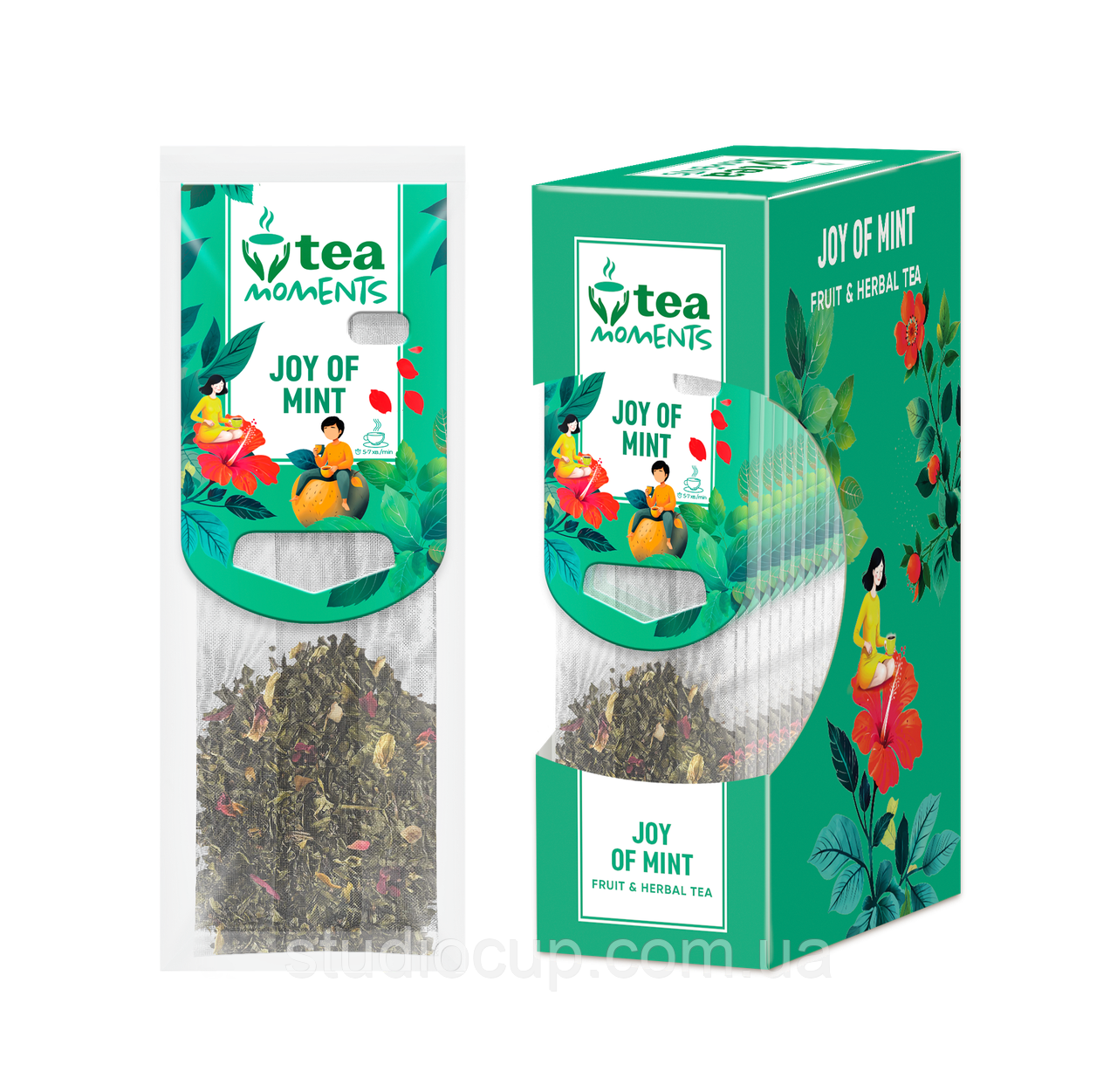 Чай JOY OF MINT Tea Moments 15 шт, фото 1