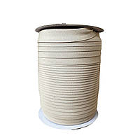 Коса-бейка трикотажна загнута 15 мм беж