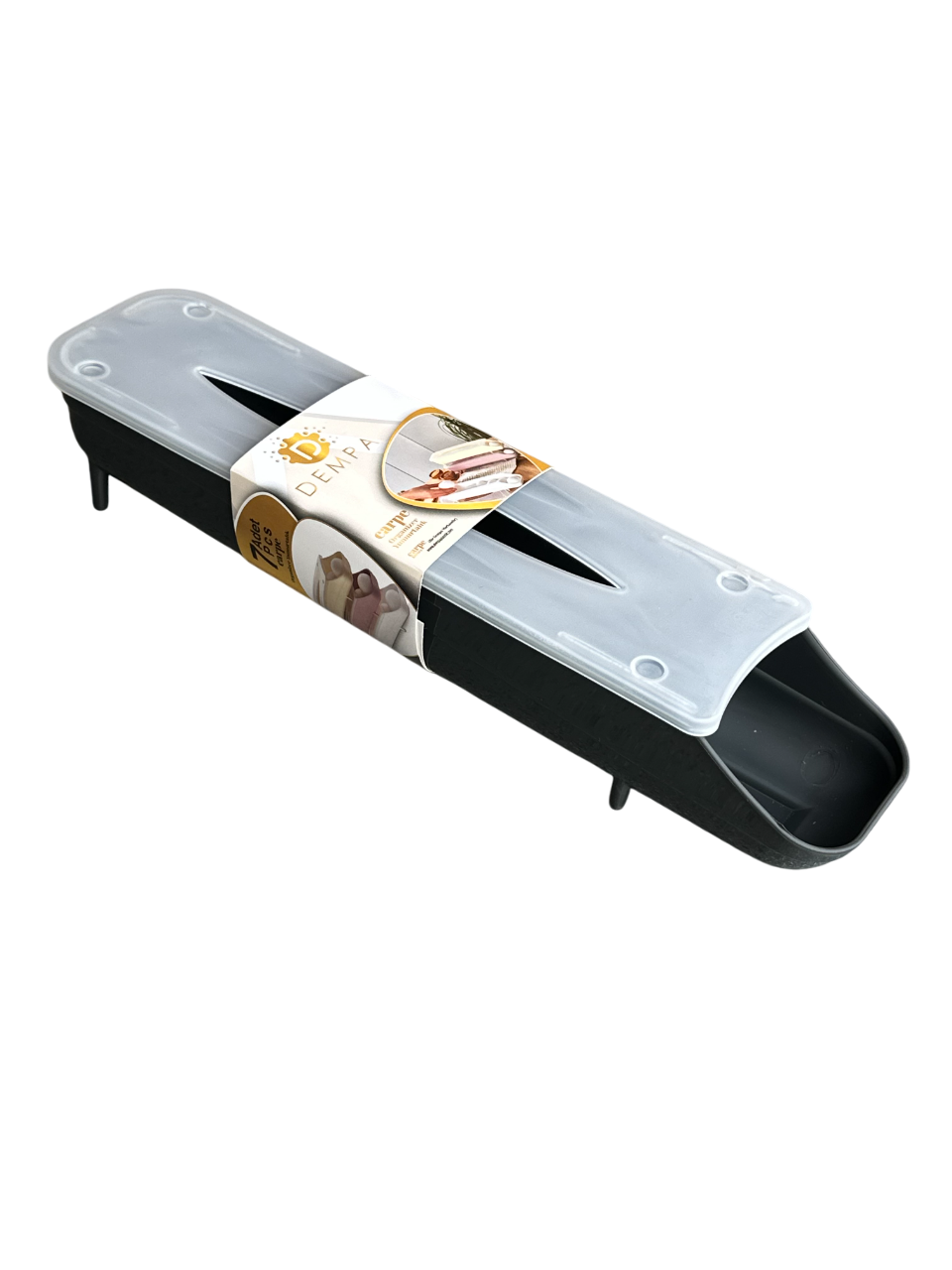 Органайзер для яєць 33х8х6,5см чорний DP-30, фото 1