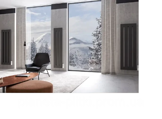 Вертикальний обігрівач Тепломакс, висота 1,5 м, к-ть секцій 2, фото 1