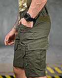 Польовийні Шорти PLEZENTVIL G3 Олива Ріп-Стоп з Утяжками ПП7745 ТМ, фото 2
