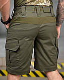 Польовийні Шорти PLEZENTVIL G3 Олива Ріп-Стоп з Утяжками ПП7745 ТМ, фото 3