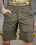 Польовийні Шорти PLEZENTVIL G3 Олива Ріп-Стоп з Утяжками ПП7745 ТМ, фото 4