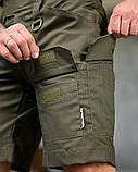 Польовийні Шорти PLEZENTVIL G3 Олива Ріп-Стоп з Утяжками ПП7745 ТМ, фото 5