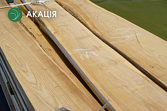 Дошка обрізна акації 52 мм, ґатунок екстра
