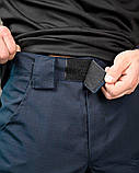 Штани Тактичні SAINT Сині ДСНС з Манжетами на Хлястиках ПП7741 ТМ, фото 5