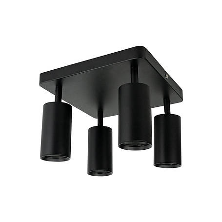 Світильник СПОТ Horoz Electric JOKER-6 4-й GU10 300х300мм чорний (015-038-0006-020), фото 1