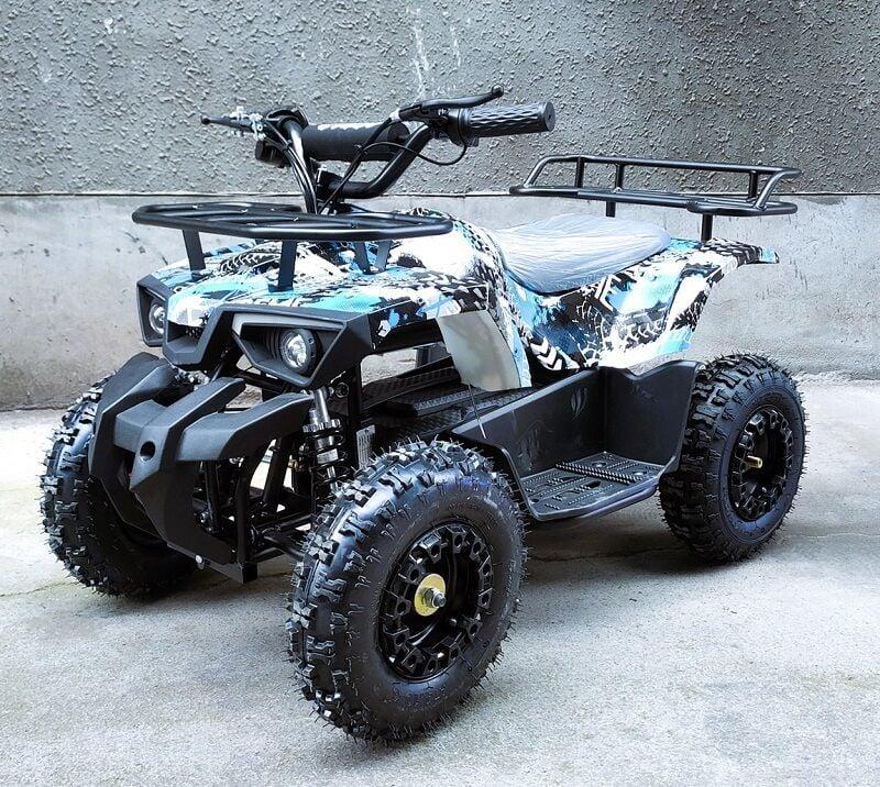 Дитячий квадроцикл електричний Corso RS-526140, блакитний, фото 1