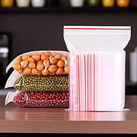 Зіп пакети з застібкою 30х40см, 50шт (Zip lock пакети універсальні)