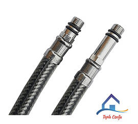 Шланги для змішувачів (пара) SmartFlex Black 1/2" х M10, 40 см