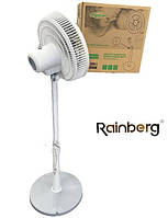 Побутовий вентилятор підлоговий RAINBERG SL-399 безшумний вентилятор із регулюванням нахилу та висоти