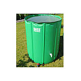Бочка для дощової води 1000л Bass Polska 8000 Зелена, фото 4