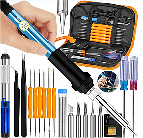 Прецизійний паяльник 80 Вт 220-480°C Kraft&Dele KD1717