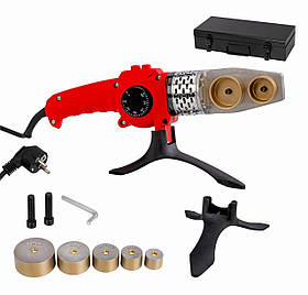 Апарат для зварювання пластикових труб Kraft&Dele KD3040 (1900 Вт) з комплектом насадок та кейсом