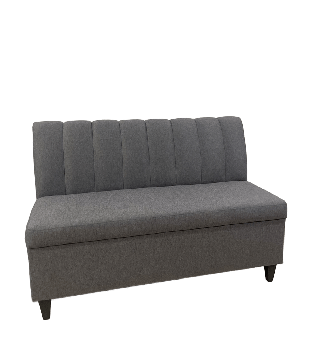 Диван прямий для кухні, з ящиком, на деревяних ніжках "Лайн"