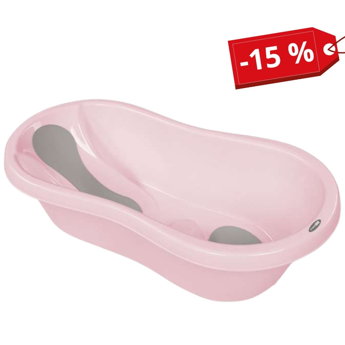 Ванна дитяча FreeON Cosy 40x81x24 см рожева