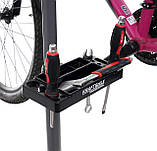 Підставка для обслуговування велосипеда Kraft&Dele, регульована (105–143 см), із фіксатором і поворотом 360°, фото 10