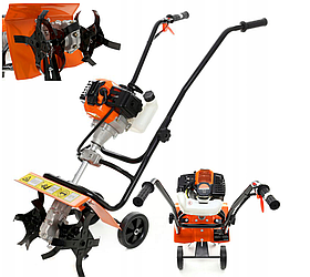 Бензиновий культиватор, мотокультиватор для обробки ґрунту KRAFT&DELE KD176 9 к.с.  ґрунтофреза 34 см ширина