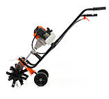 Бензиновий культиватор, мотокультиватор для обробки ґрунту KRAFT&DELE KD176 9 к.с. ґрунтофреза 34 см ширина, фото 3