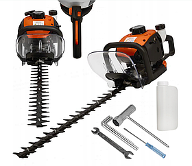 Бензиновий кущоріз для живоплоту Kraft&Dele (1,7 кВт, лезо 65 см)