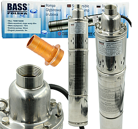 Глибокий гвинтовий насос 70 л/хв 1000 Вт 95 мм  BassPolska 7939