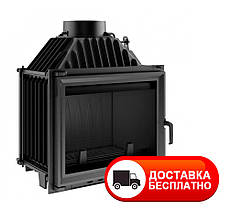 Камінна топка Kratki Maja 12 кВт з прямим склом чавунна
