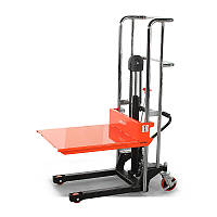 Ручний гідравлічний штабелер Uni-Silent Heavy Duty PS0412 вантажопідйомність 400 кг на висоту 1,2 м