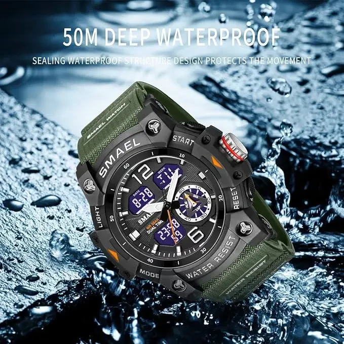 Спортивний годинник Commando Gear – твій контроль часу в екстримі, фото 1