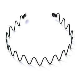 Основа для обідка Зигзаг металева 23х1,7 мм 1 шт. Чорний