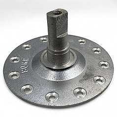 Фланець барабана для пральної машини Electrolux, під 6203 (ведучий, вал 17x11мм, алюміній)