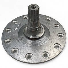 Фланець барабана для пральної машини Electrolux, під 6203 (провідний, шліц, алюміній)