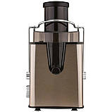 Соковитискач побутовий електричний HM-620 Hoffmans Electronics відцентровий для фруктів та овочів на 800 Вт, фото 9