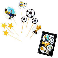 Цукрова прикраса Футбольний набір топ ТМ Сладо