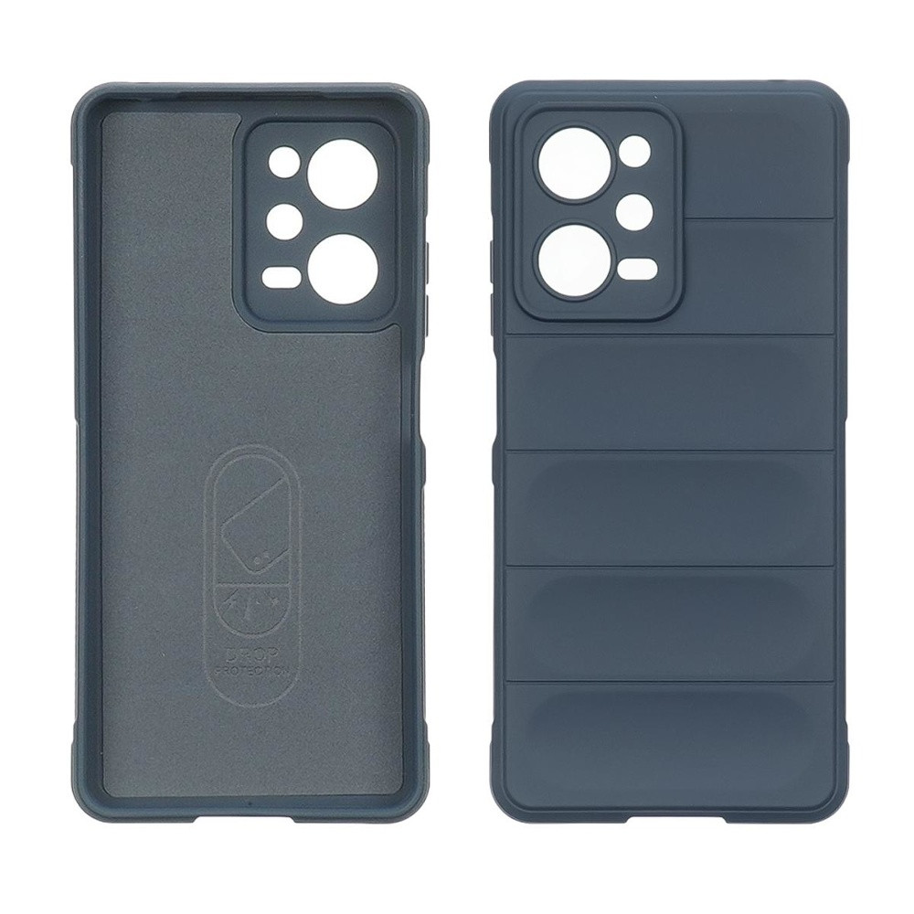 Чохол Shockproof Protective для Xiaomi Redmi Note 12 Pro (5G) темно-синій