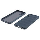 Чохол Shockproof Protective для Samsung A05 темно-синій, фото 2