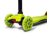 Дитячий самокат MAXI. Yellow, фото 3