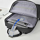 Рюкзак для ноутбука Wiwu Minimalist Backpack 15.6" Black, фото 5