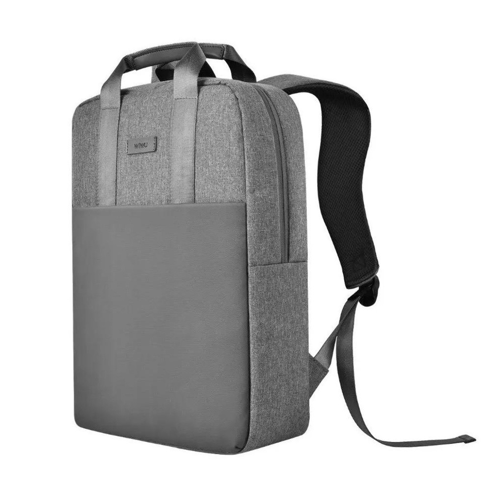 Рюкзак для ноутбука Wiwu Minimalist Backpack 15.6" Grey, фото 1