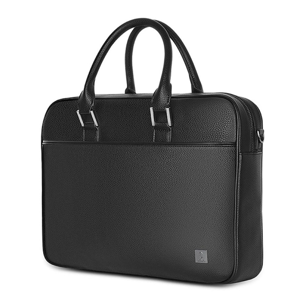 Сумка для ноутбука Wiwu Master Fingerprint Lock Brief Case 16" Black, фото 1