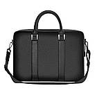 Сумка для ноутбука Wiwu Master Fingerprint Lock Brief Case 16" Black, фото 3