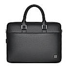 Сумка для ноутбука Wiwu Master Fingerprint Lock Brief Case 16" Black, фото 4
