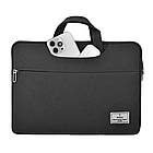 Сумка для ноутбука Wiwu Vivid Laptop Handbag 14" Black, фото 3