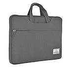 Сумка для ноутбука Wiwu Vivid Laptop Handbag 14" Grey, фото 3